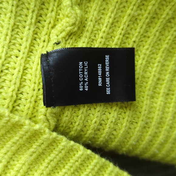 Torrid Neon Colorblocked Sweater - Picture 9 of 9